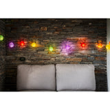 Solar String Lights 4.3m - Black