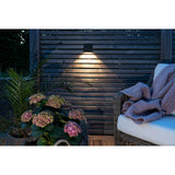 Solar Wall Light - Black