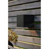 Solar Wall Light - Black