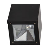 Solar Wall Light - Black