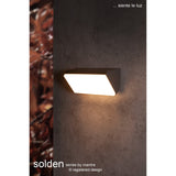 Solden Outdoor LED Wall Light 9W 3000K - Grey