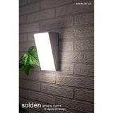 Solden Vertical Outdoor LED Wall Light 9W 3000K - White