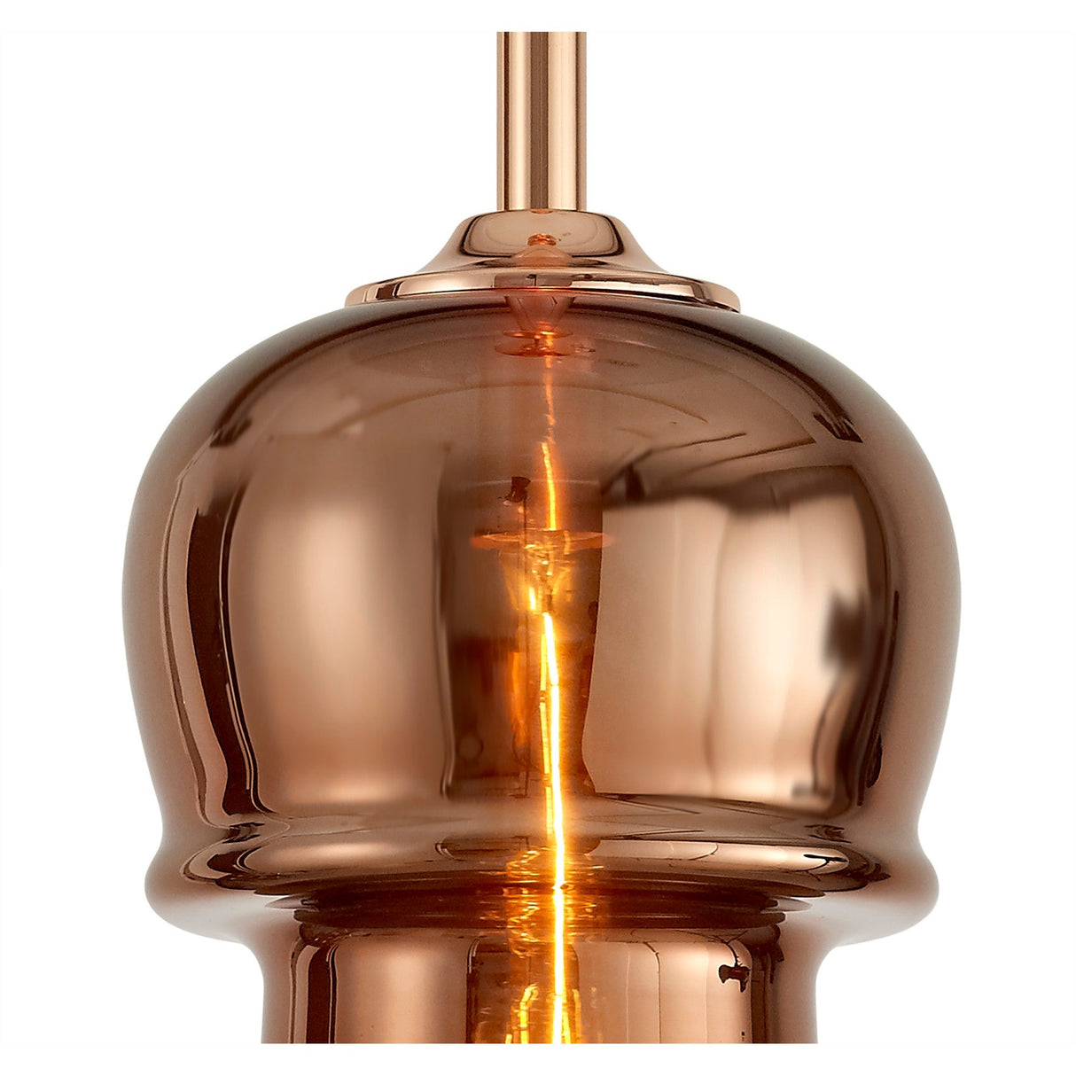Sonata 29cm 1 Light Pendant Light - Copper