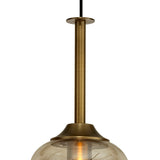 Sonata 22cm 1 Light Pendant Light - Bronze