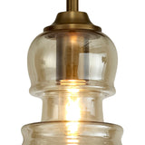 Sonata 15cm 1 Light Pendant Light - Bronze