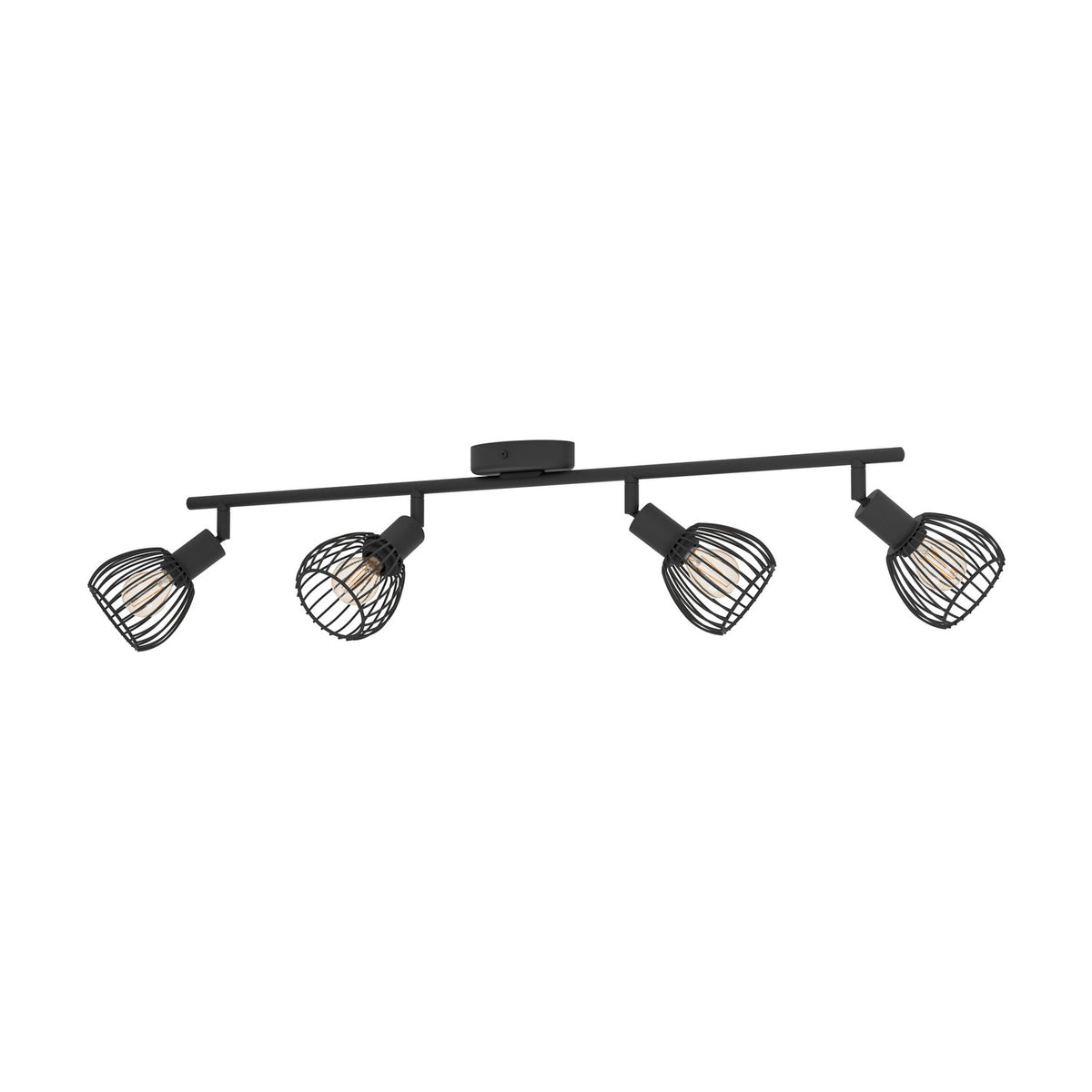 Sonnino 4 Light Spotlight Bar - Black