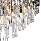 Sophia 8 Light Crystal Flush Ceiling Light – Polished Chrome