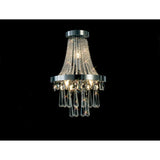 Sophia 3 Light Crystal Wall Light - Polished Chrome