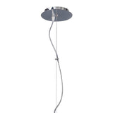 Sorrento 3 Light Crystal Pendant Light – Polished Chrome