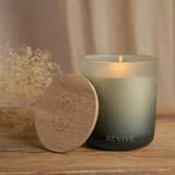Revive Bergamot, Fir Balsam and Cedarwood Candle 270g - Blue