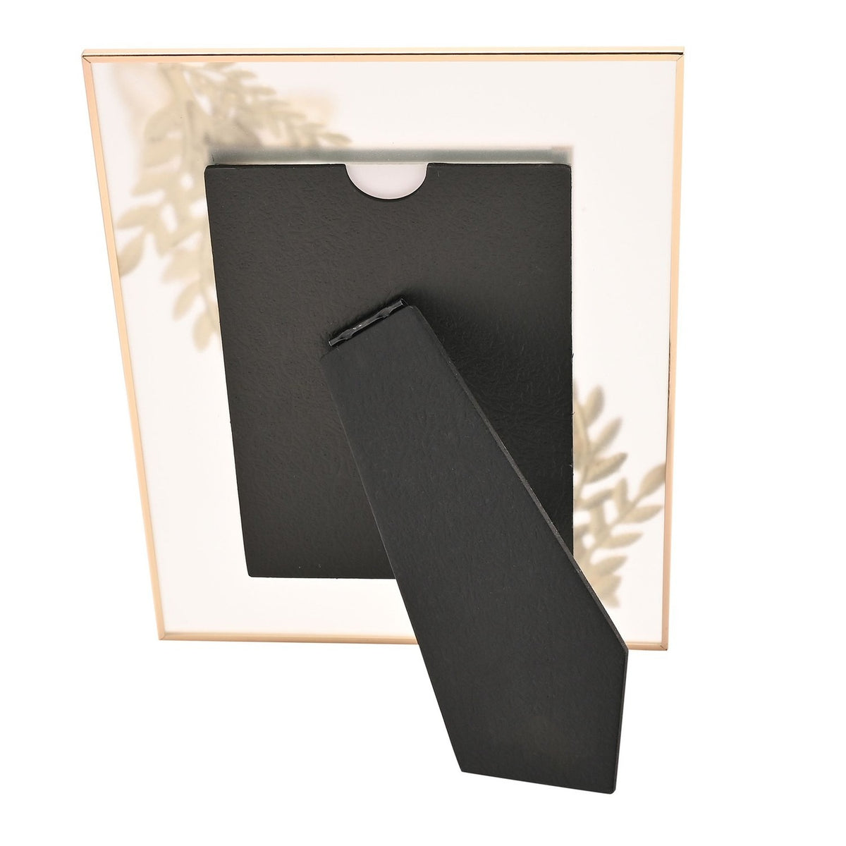 Classic Butterfly and Leaf Spray Metal Photo Frame - Gold