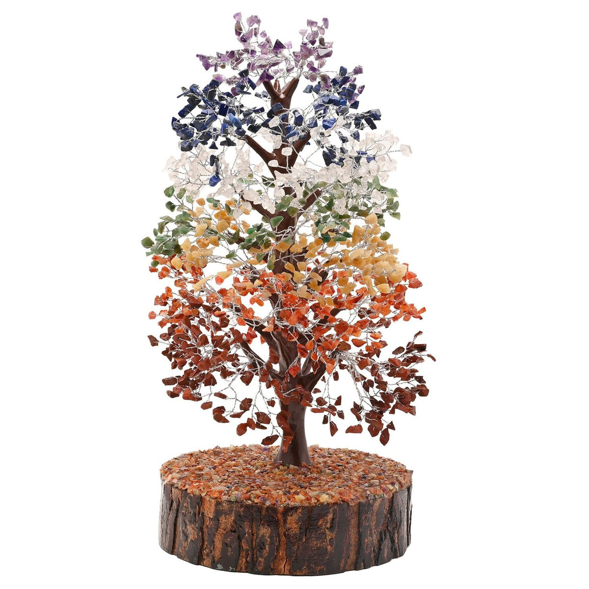 Multi Coloured Tree of Life Ornament with 1500 Chip Beads