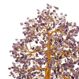 Amethyst Tree of Life Ornament with 1500 Beads - Purple
