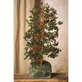 Aventurine Tree of Life Ornament with 1500 Beads - Green & Gold
