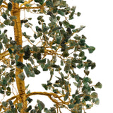 Aventurine Tree of Life Ornament with 1500 Beads - Green & Gold