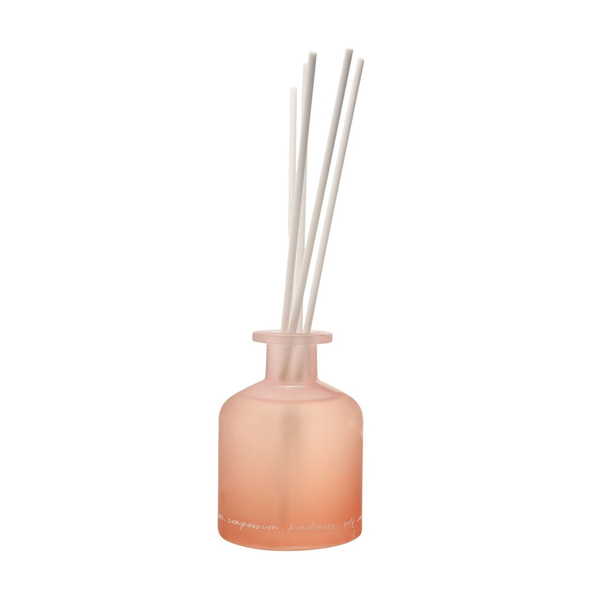 Rose Quartz Crystal Infused Oil Reed Diffuser 230ml - Pink