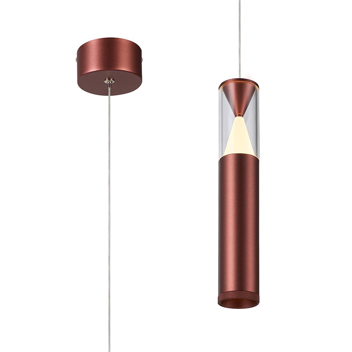 Spark LED Pendant Light 7W 3000K - Rose Gold