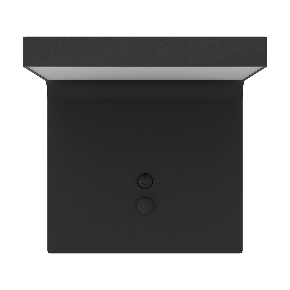 Spiante Solar Wall Light with Motion Sensor - Black & White