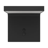 Spiante Solar Wall Light with Motion Sensor - Black & White