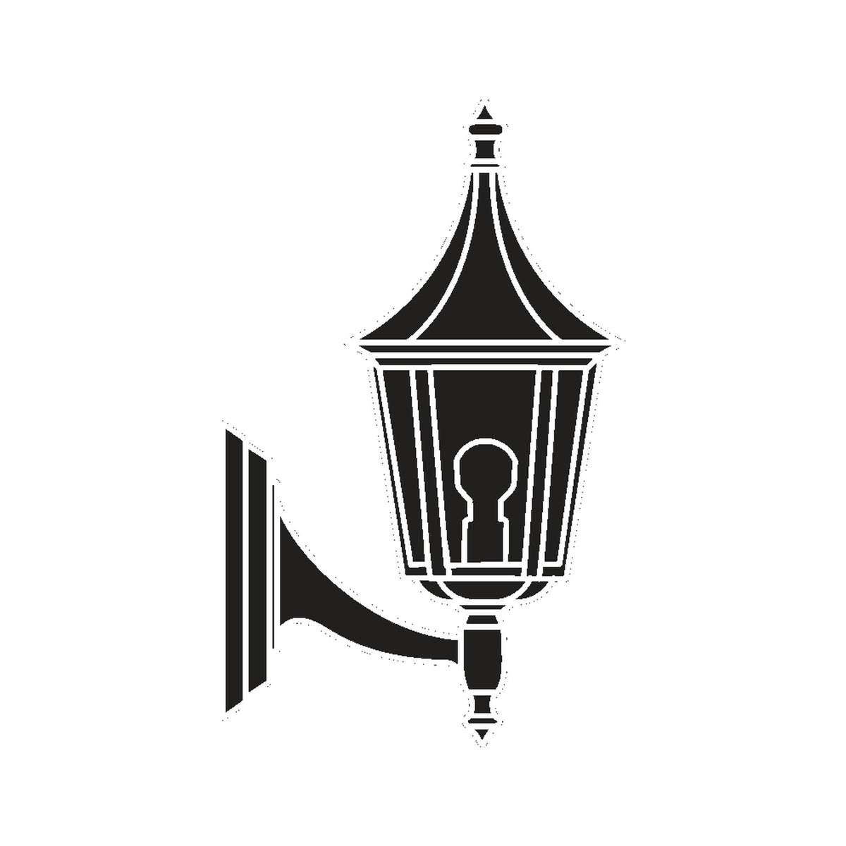 Spire Cast Aluminium Outdoor Wall Lantern