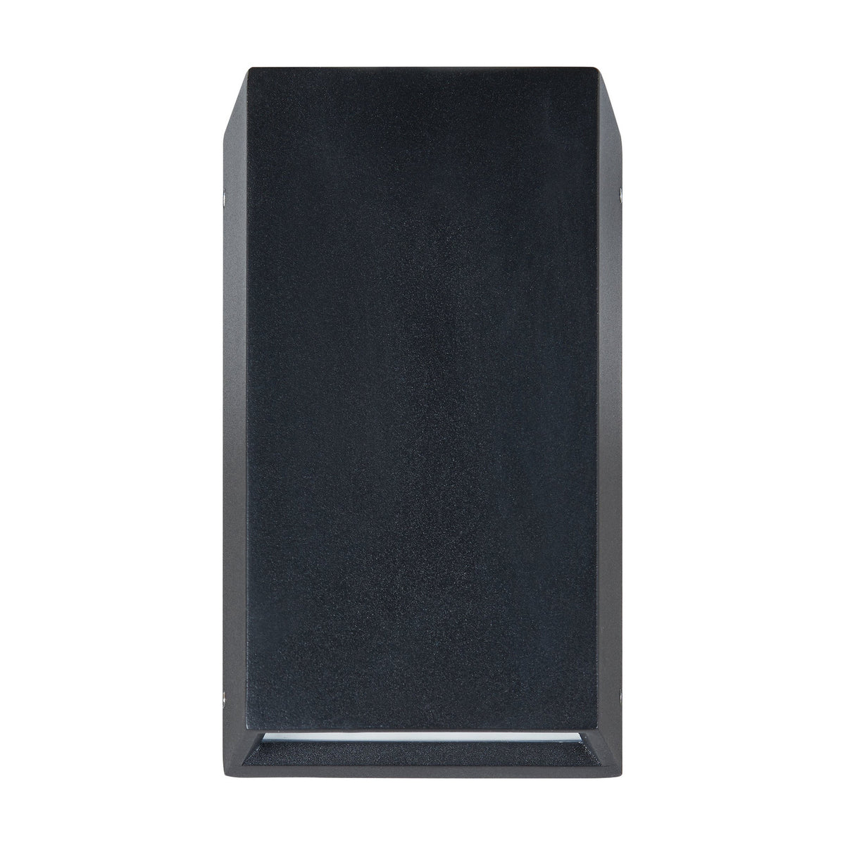 Spongano LED 2 Light Outdoor Wall Light 12cm - Black