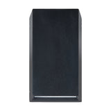 Spongano LED 2 Light Outdoor Wall Light 12cm - Black