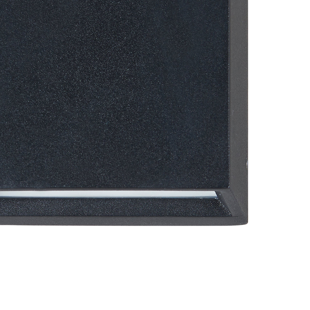 Spongano LED 2 Light Outdoor Wall Light 12cm - Black