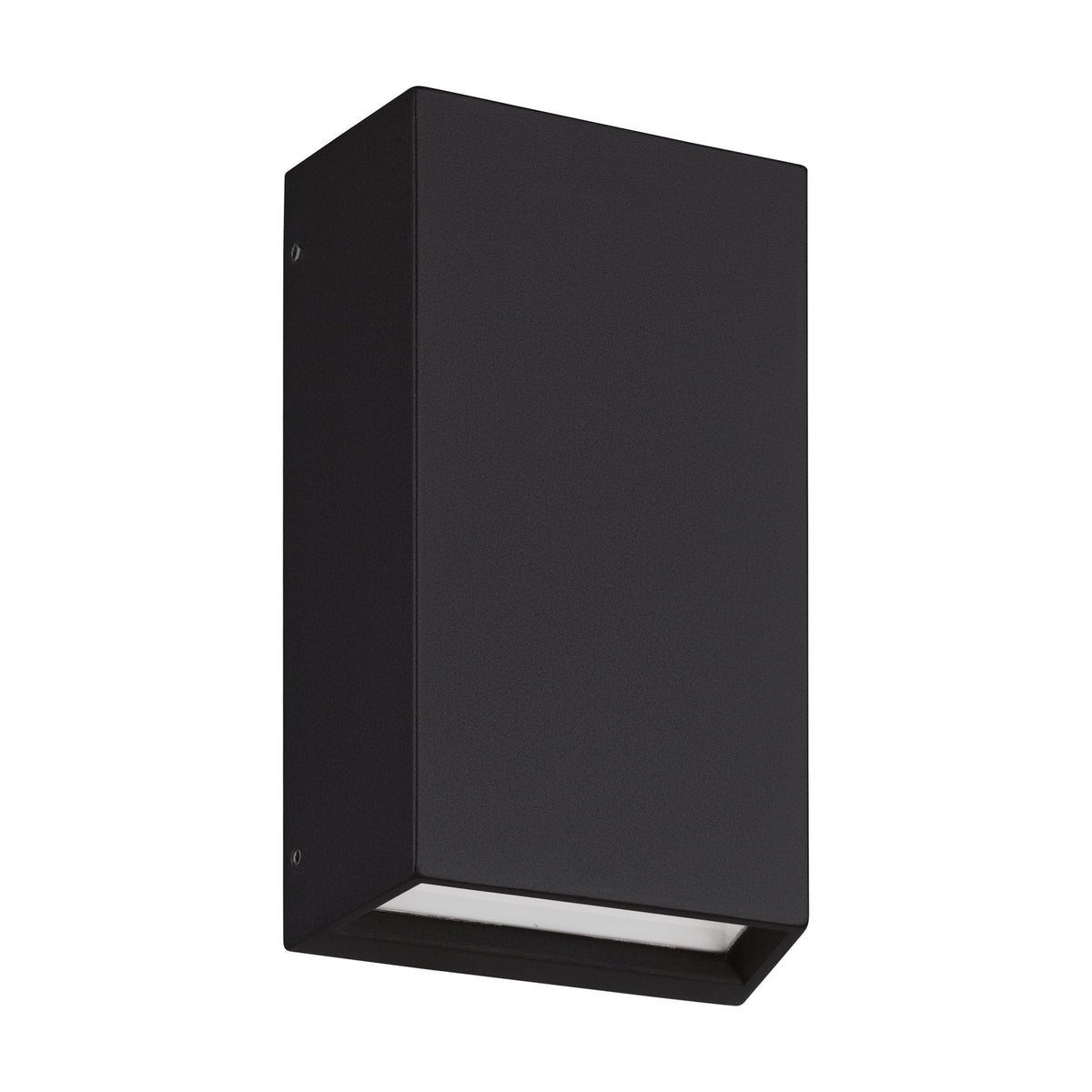 Spongano LED 2 Light Outdoor Wall Light 12cm - Black
