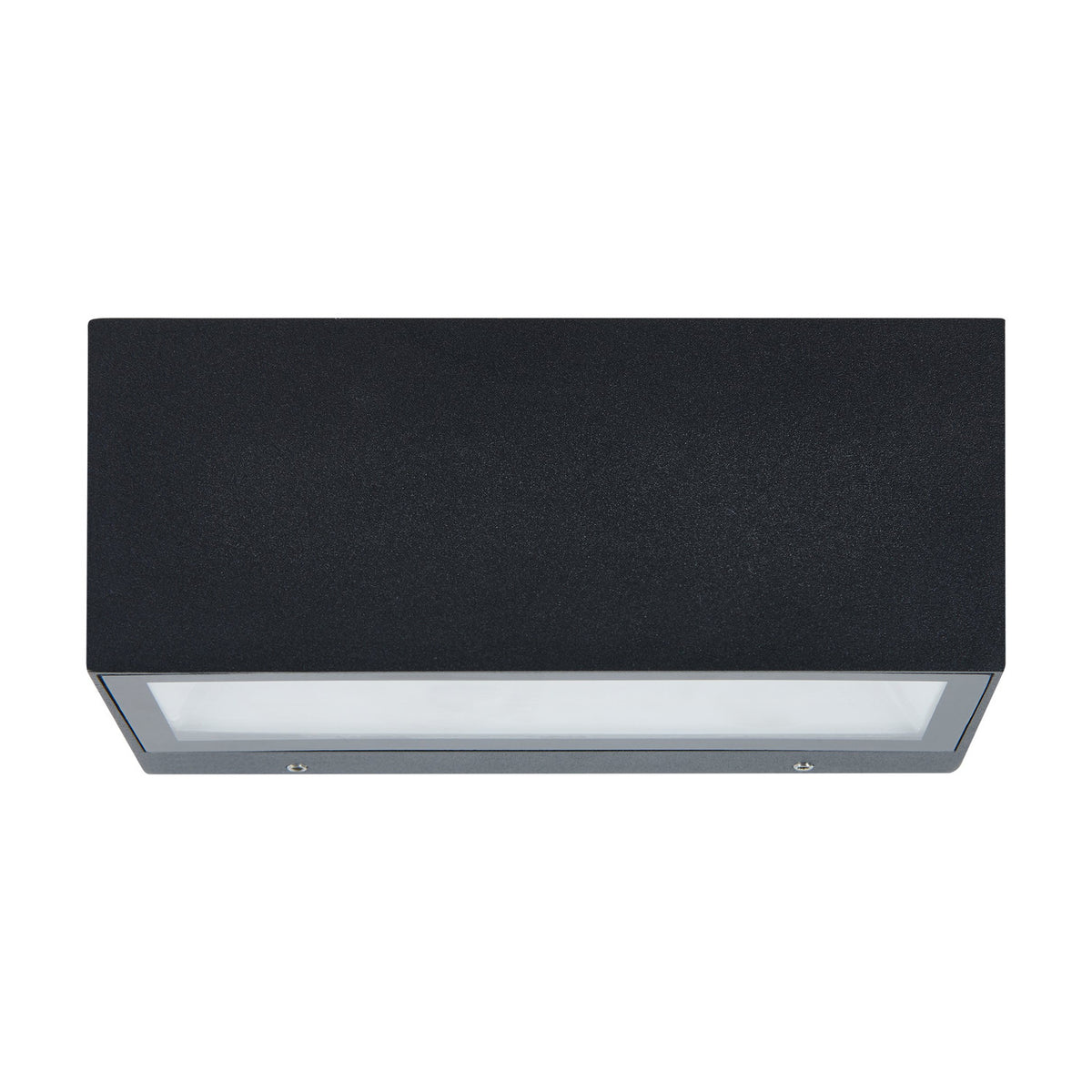 Spongano LED 2 Light Outdoor Wall Light 18.5cm - Black