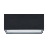 Spongano LED 2 Light Outdoor Wall Light 18.5cm - Black