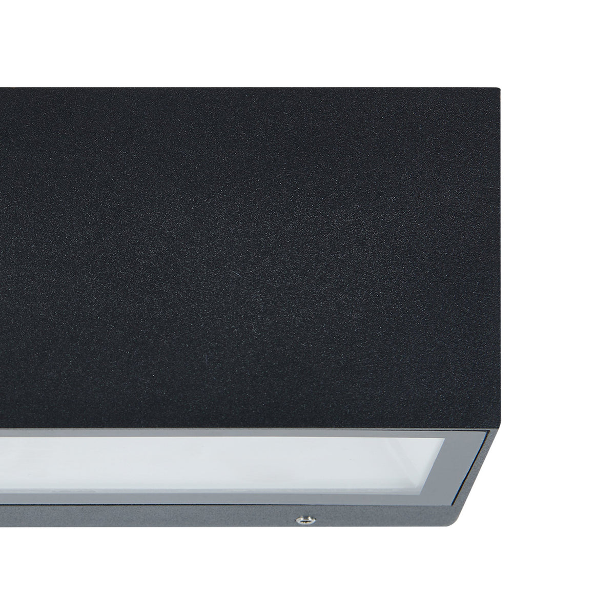 Spongano LED 2 Light Outdoor Wall Light 18.5cm - Black