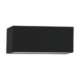 Spongano LED 2 Light Outdoor Wall Light 18.5cm - Black