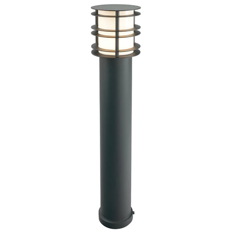 Stockholm 1 Light Large Bollard - Black