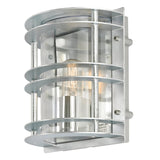 Stockholm 1 Light Flush Light - Galvanised