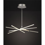 Star 69cm LED Chandelier 42W 3000K - Chrome