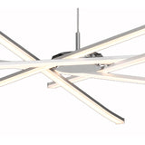 Star 103.3cm Dimmable LED Chandelier 60W 3000K - Chrome