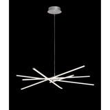 Star 103.3cm Dimmable LED Chandelier 60W 3000K - Chrome