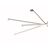 Star 69cm Dimmable LED Chandelier 42W 3000K - Chrome