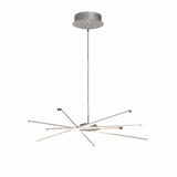 Star 69cm Dimmable LED Chandelier 42W 3000K - Chrome