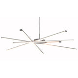 Star 69cm LED Chandelier 42W 3000K - Chrome