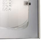 Starlis 1 Light Crystal Wall Light - Polished Chrome