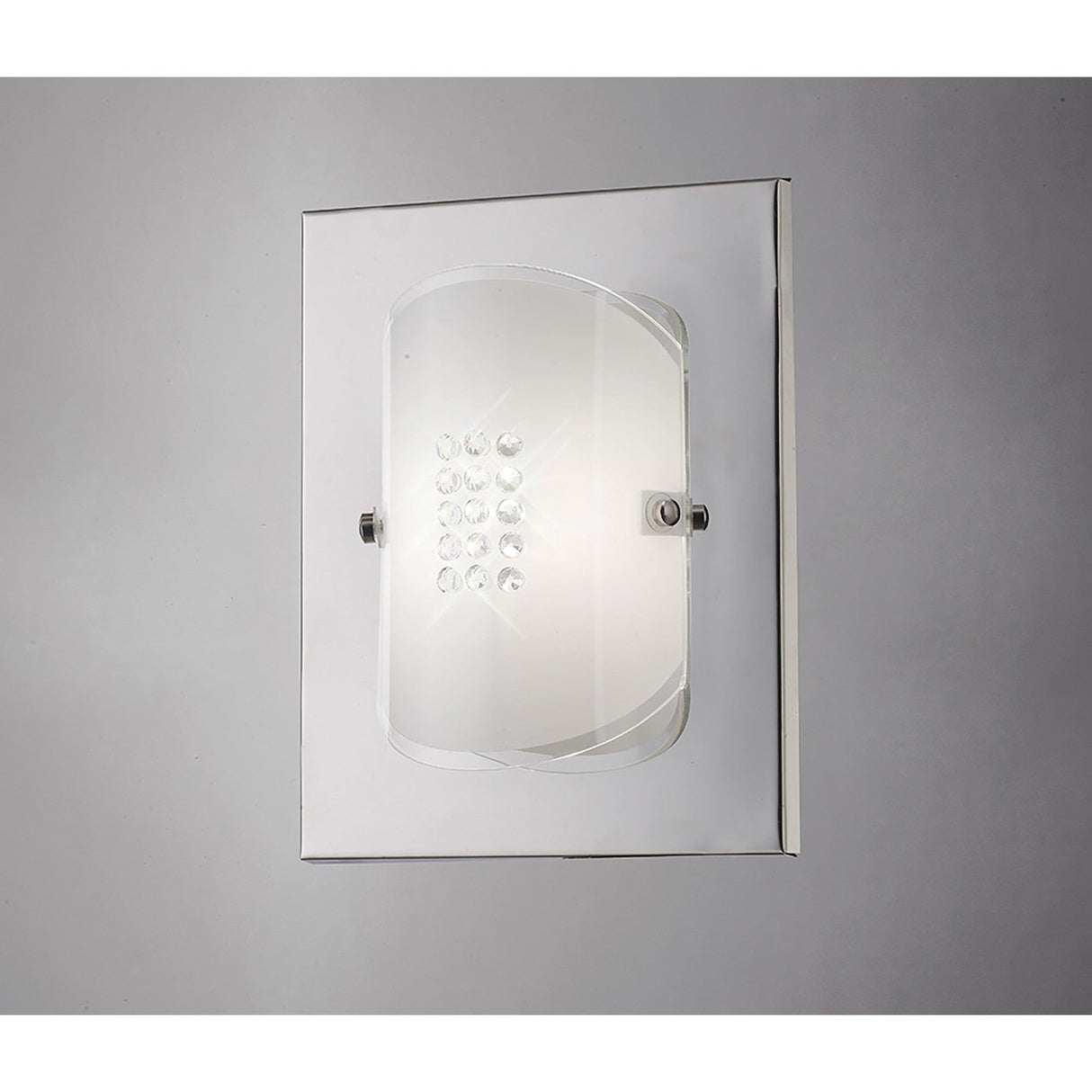 Starlis 1 Light Crystal Wall Light - Polished Chrome