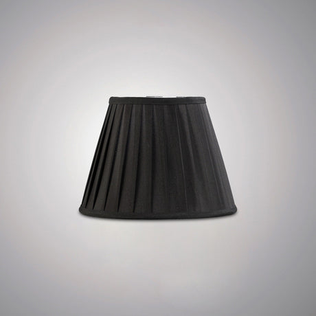 Stella Round Lampshade - Black, 15/25cm x 18.8cm