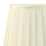 Stella Round Lampshade - Ivory, 15/20cm x 16.3cm