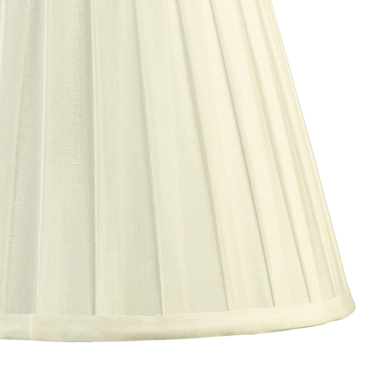 Stella Round Lampshade - Ivory, 15/25cm x 18.8cm