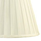 Stella Round Lampshade - Ivory, 15/25cm x 18.8cm