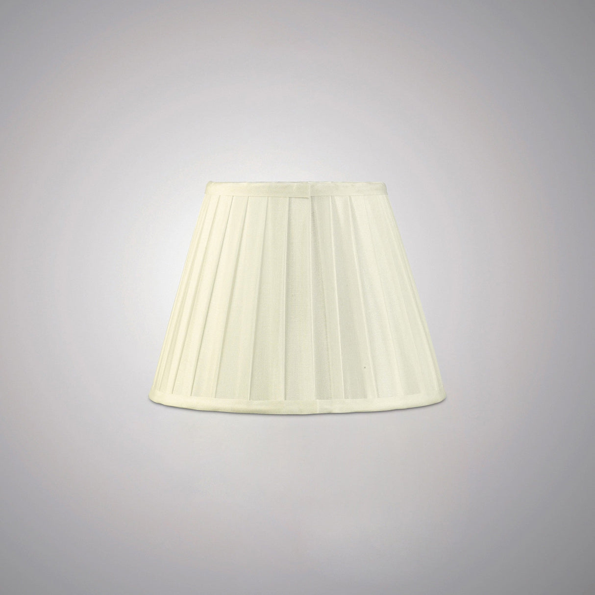 Stella Round Lampshade - Ivory, 15/25cm x 18.8cm