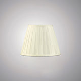Stella Round Lampshade - Ivory, 15/25cm x 18.8cm