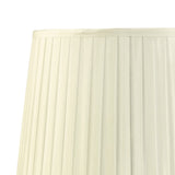 Stella Round Lampshade - Ivory, 25/30cm x 22.5cm