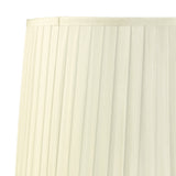 Stella Round Lampshade - Ivory, 30/35cm x 25cm